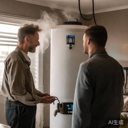 热水器复活,师傅满意点头