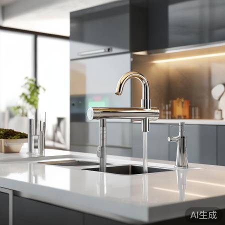 “大拇指电热水器混水阀，生活好