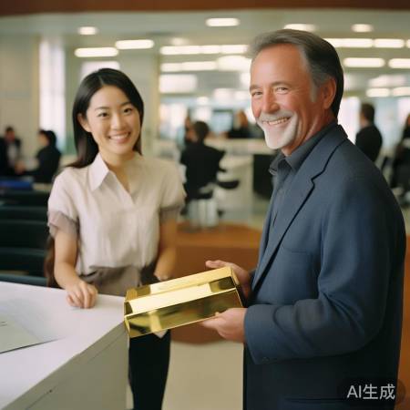 银行归还金条，失主激动赞誉