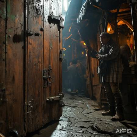 旧货市场保险柜，谨慎行事