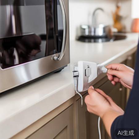 厨房用电安全，定期检查。