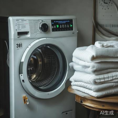 检查脱水效果，调整衣物厚度或时