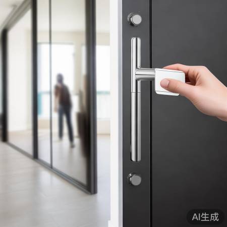 智能锁封闭卡,安全便捷锁。
