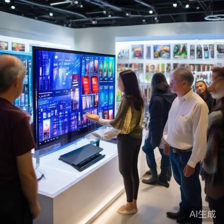 实体店体验，网上评价助选