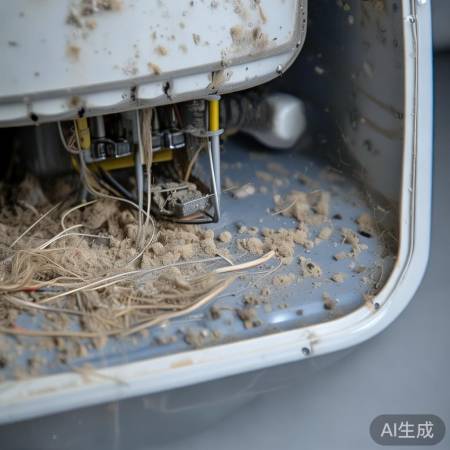 热水器内部异物堵塞