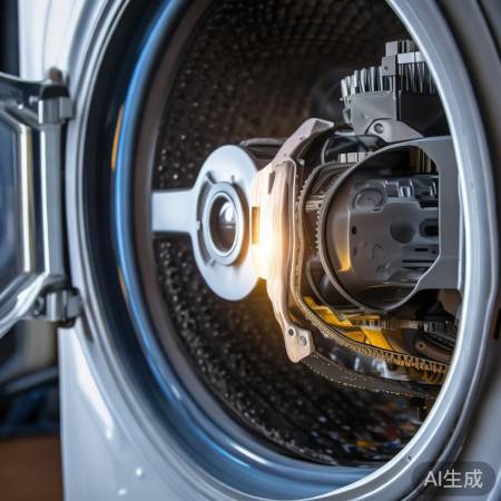 洗衣机传动带故障咔咔声