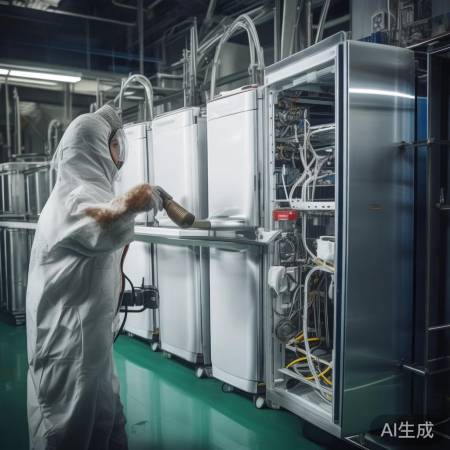 冰箱冷媒制造过程