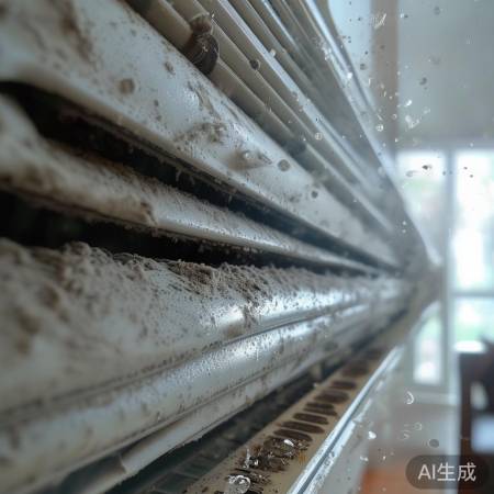 “空调送风口定期清洗,保障家庭