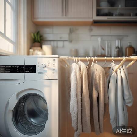 洗衣机自动停,晾晒前检查干透