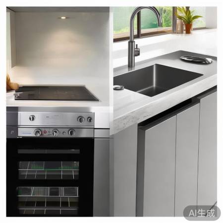 集成灶多能省空间,水槽宽敞亦实