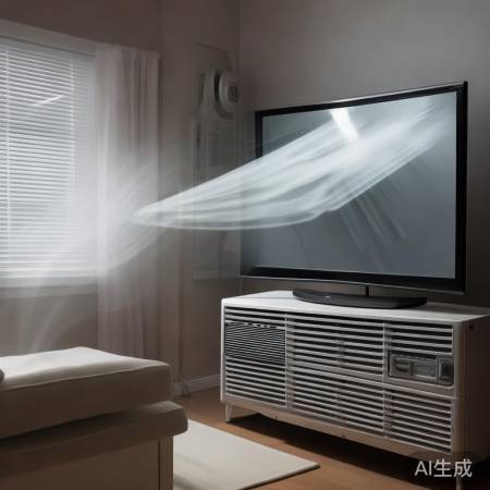 空调风勿直吹电视