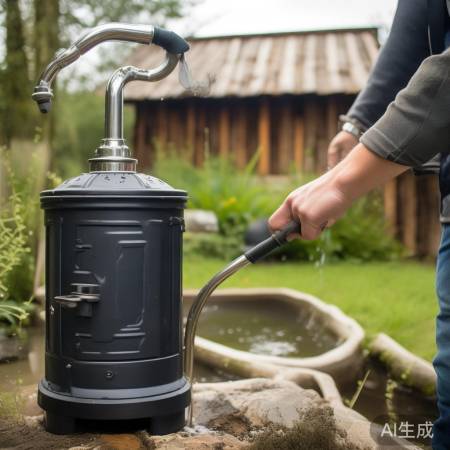 柴火灶专用抽水泵，户外做饭好帮