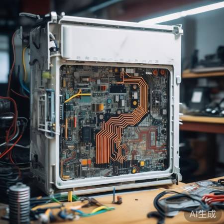 电路板故障,热水器检修