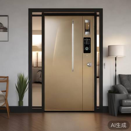 金盾智能门，安全实惠之选