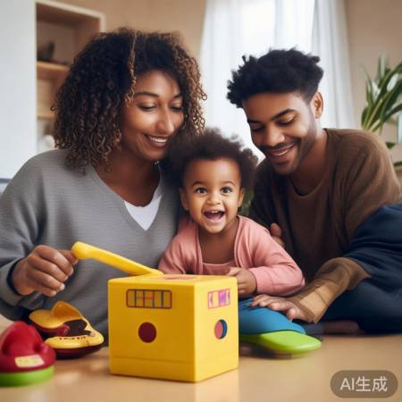 亲子互动保险柜玩具