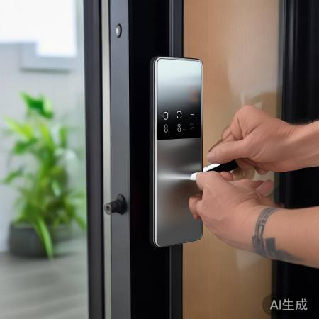 智能锁电量充足，网络安全，信息