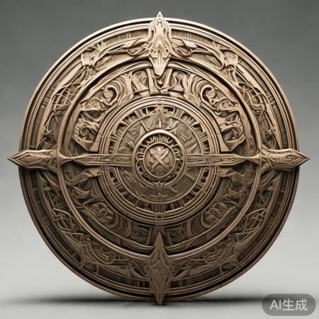 神秘圆盘图案设计