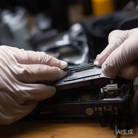 拆下充电卡螺丝