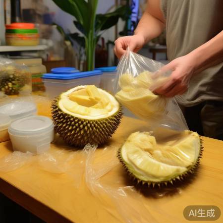 “榴莲保存有妙招，延长美味时光