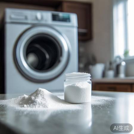 苏打粉清洁洗衣机