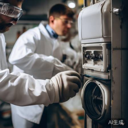 组装壁挂炉外壳