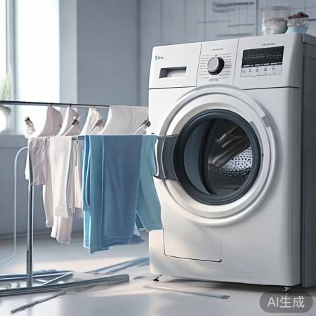 洗衣勿久放，晾干防细菌