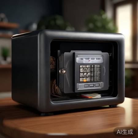 迷你保险柜，小巧安全，适合家庭