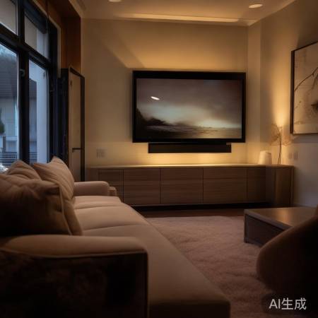 电视墙宜角落或靠墙