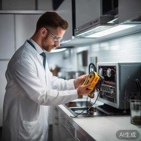 验收油烟机，确保无遗漏