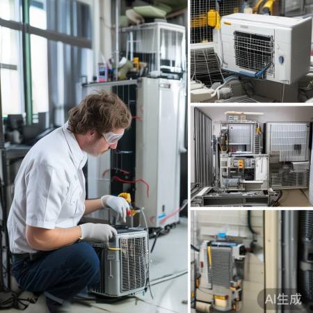 重新安装空调，顺序恢复电源测试