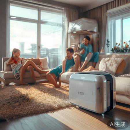 “海尔中央空调,清凉又节能”