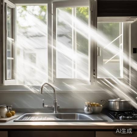 厨房通风,空气清新