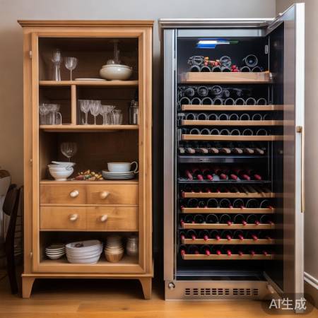 餐边柜与红酒柜区别