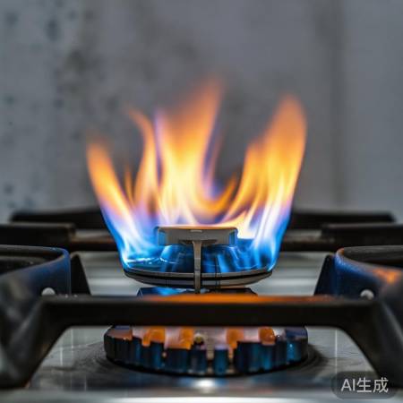 燃气灶点火瞬间,科学原理展现
