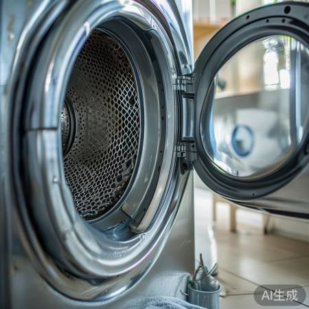 洗衣机保养秘诀:定期擦拭滚筒