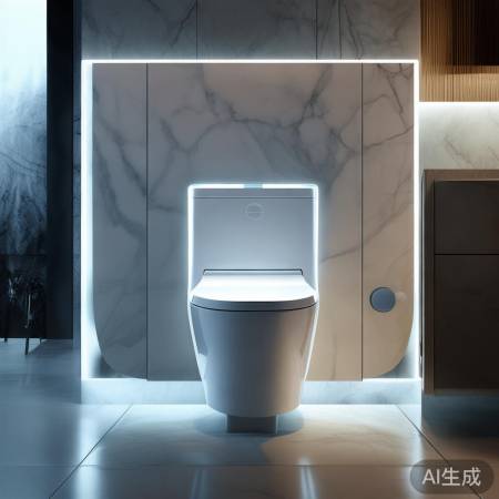 智能马桶墙贴合惊喜