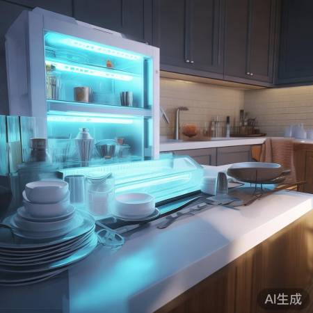 紫外线消毒柜：消毒餐具适用，毛