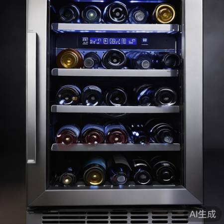 智能红酒柜,温控佳,操作便捷。