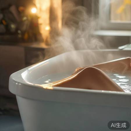 温水泡澡养关节