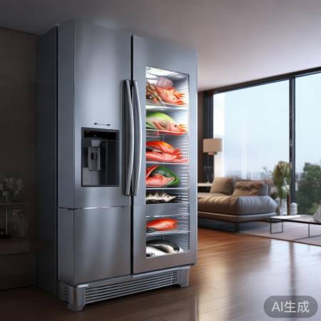 客厅中央冰箱潮流