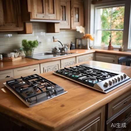 燃气灶种类多,功能丰富