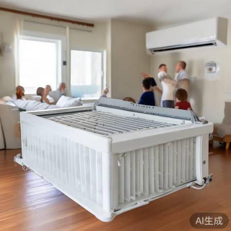 定期清洁空调滤网,空气更清新。