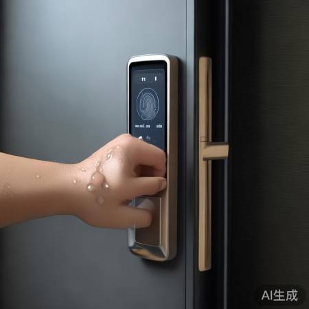 指纹湿滑难识别，擦拭后重试。