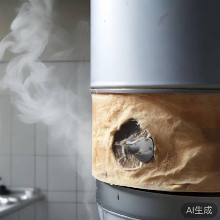 热水器保温层老化,热水易散失