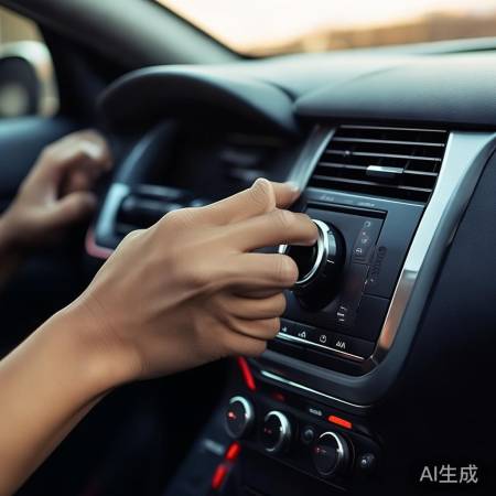 调整温度，避免后座冷风