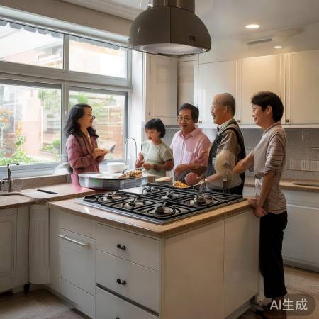 中山厨房燃气灶摆放重点