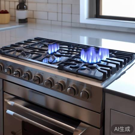 厨房燃气灶,风格统一美观