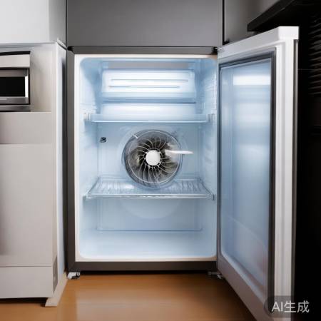 冰箱风扇异响，检查清理风扇