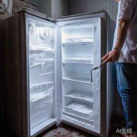 冰箱除霜,耐心等待