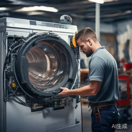 洗衣机主板或控制电路故障,需专